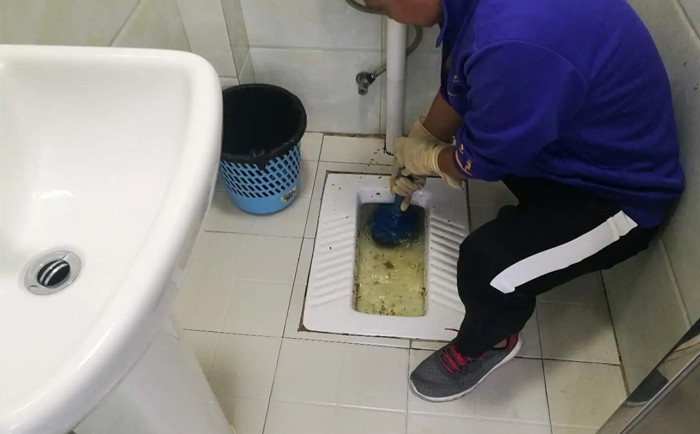 黄石港疏通蹲坑