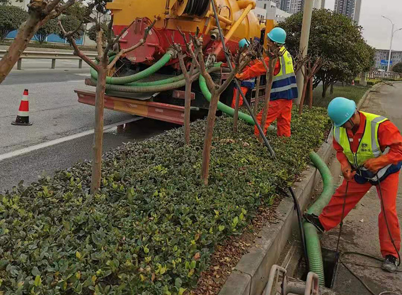 黄石港市政管道清淤